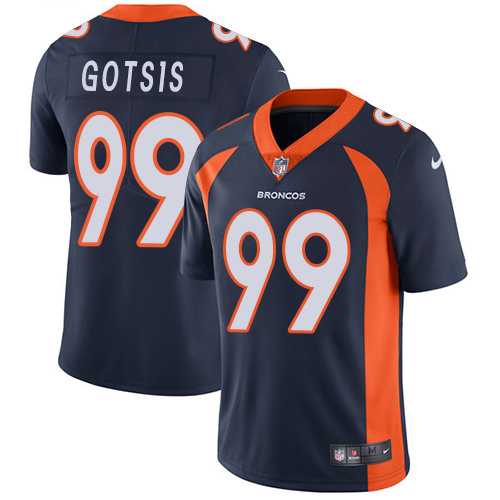 Nike Denver Broncos #99 Adam Gotsis Navy Blue Alternate NFL Vapor Untouchable Limited Jersey,We sell and wholesale Nike Denver Broncos #99 Adam Gotsis Navy Blue Alternate NFL Vapor Untouchable Limited Jersey on line form chian!